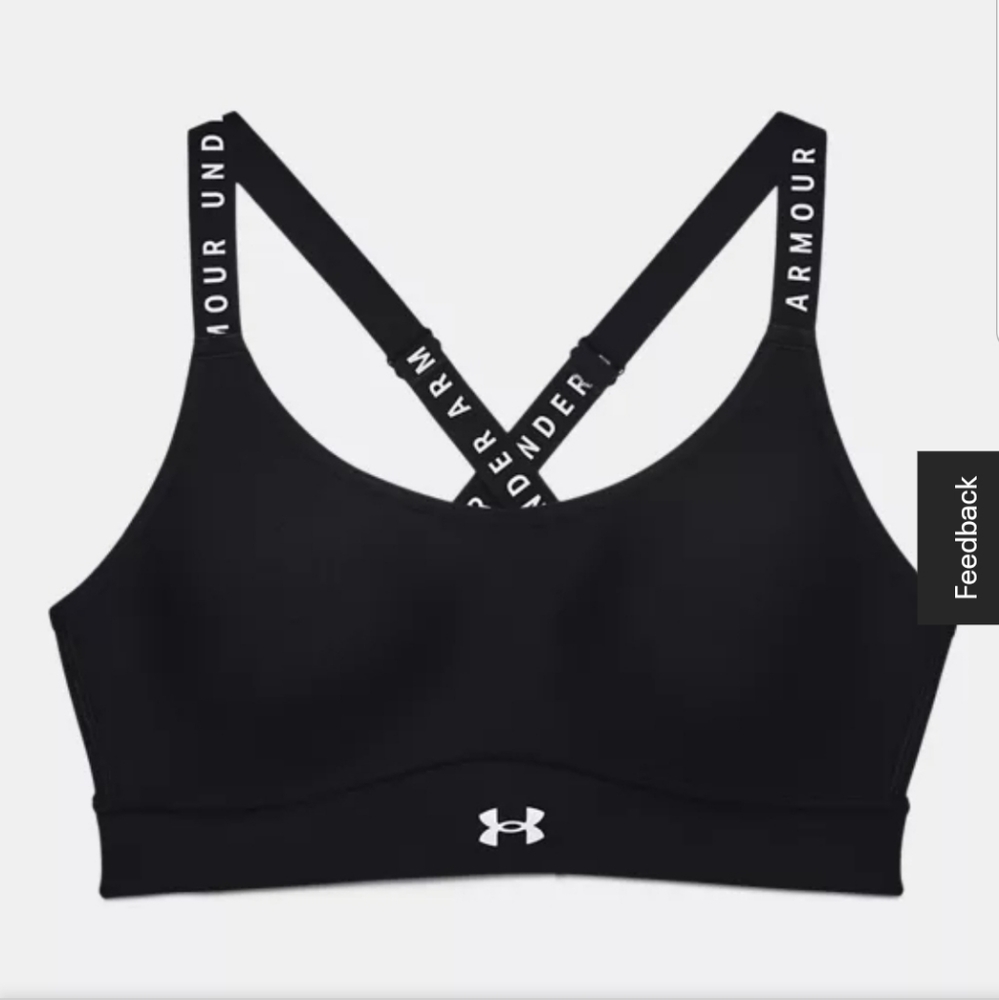 Under Armour Women’s Black Crossback Sports Bra
